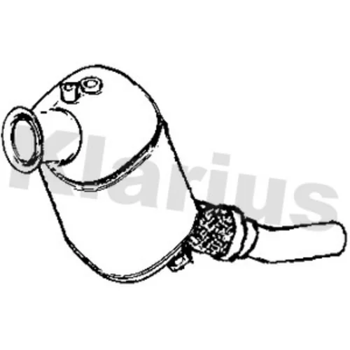 Filter sadzí/pevných častíc výfukového systému KLARIUS 390874