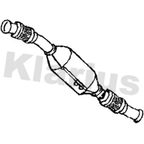 Filter sadzí/pevných častíc výfukového systému KLARIUS 391046