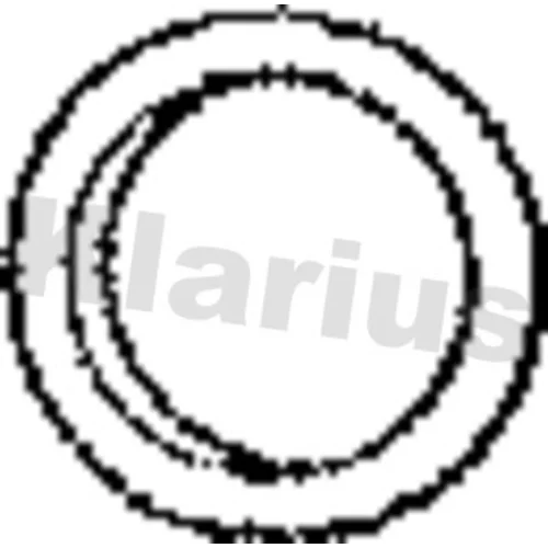 Tesnenie výfukovej trubky 410013 /KLARIUS/