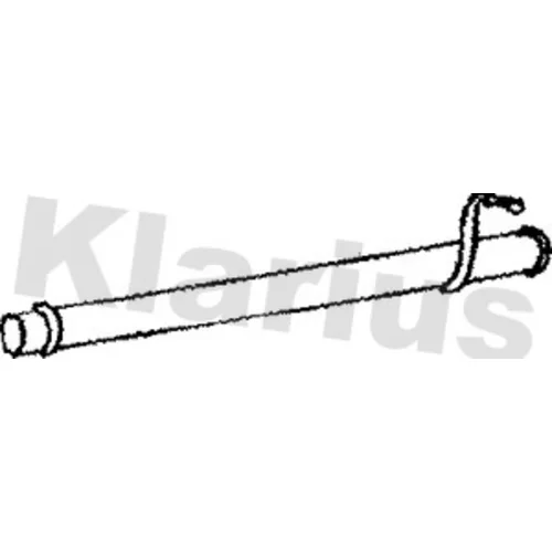 Výfukové potrubie KLARIUS 460052