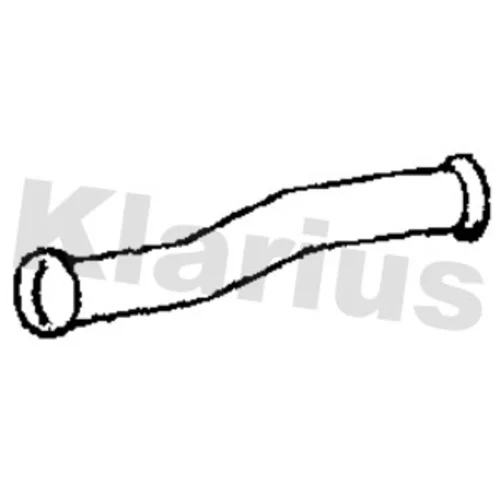 Výfukové potrubie KLARIUS 110784