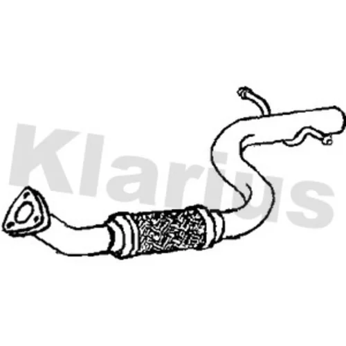 Výfukové potrubie KLARIUS 110906