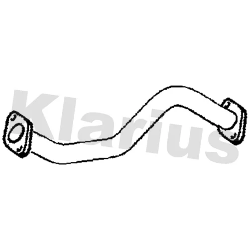 Výfukové potrubie KLARIUS 143066