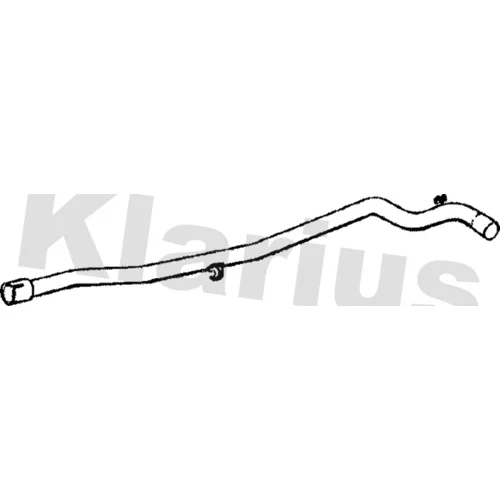 Výfukové potrubie KLARIUS 150128