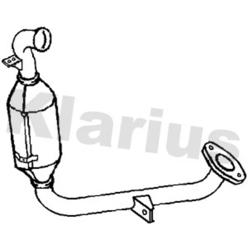 Filter sadzí/pevných častíc výfukového systému KLARIUS 390147