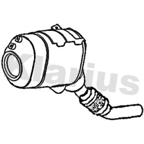 Filter sadzí/pevných častíc výfukového systému KLARIUS 390258