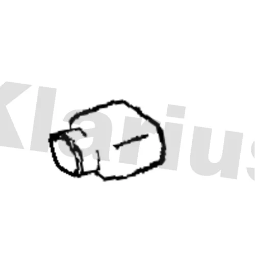 Prepážka koncovej trubky KLARIUS 110762