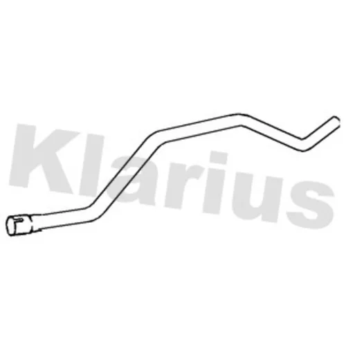 Výfukové potrubie KLARIUS 143053