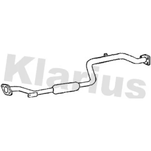 Výfukové potrubie KLARIUS 160283