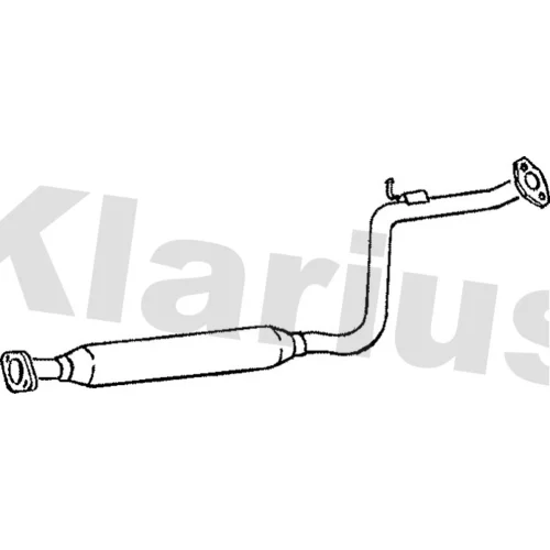 Stredný tlmič výfuku KLARIUS 260239