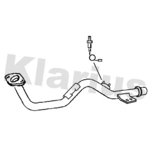 Výfukové potrubie KLARIUS 301327