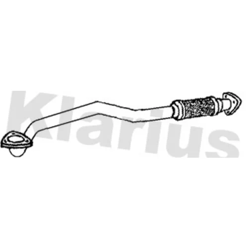 Výfukové potrubie KLARIUS 302043