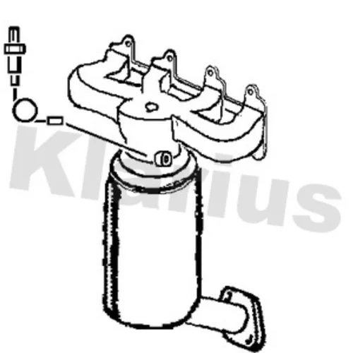 Katalyzátor KLARIUS 325248