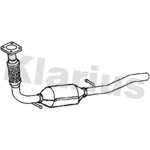 Filter sadzí/pevných častíc výfukového systému KLARIUS 390174