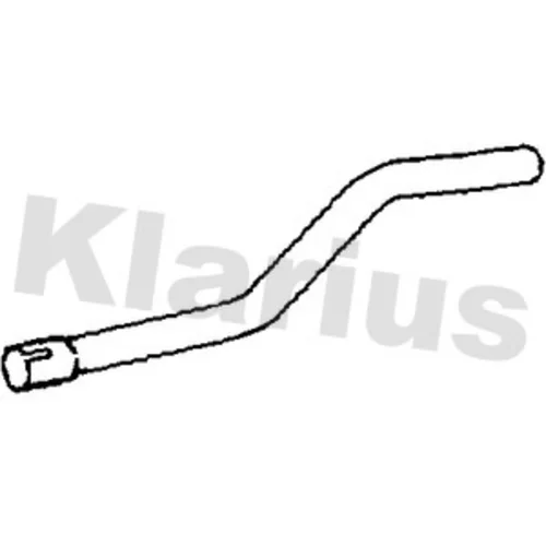 Výfukové potrubie KLARIUS 120397
