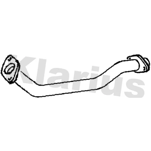 Výfukové potrubie KLARIUS 120400