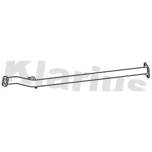 Výfukové potrubie 143049 /KLARIUS/