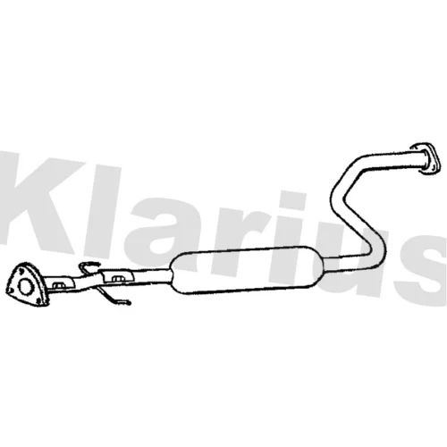 Stredný tlmič výfuku KLARIUS 260508