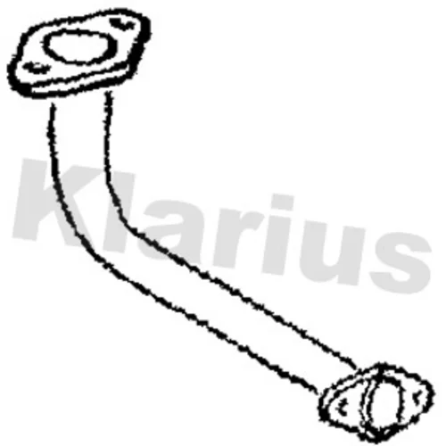 Výfukové potrubie KLARIUS 301773