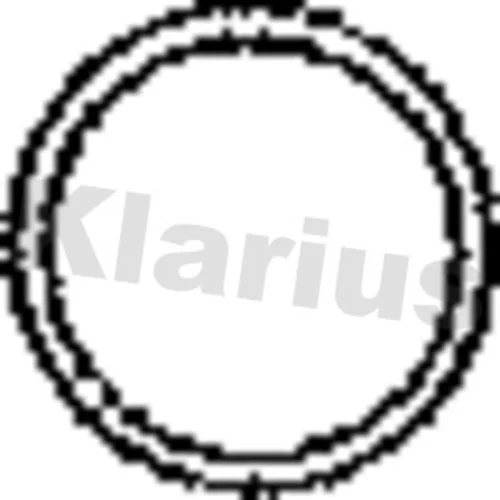 Tesnenie výfukovej trubky 410156 /KLARIUS/