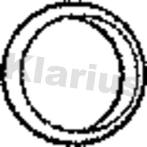 Tesnenie výfukovej trubky 410381 /KLARIUS/