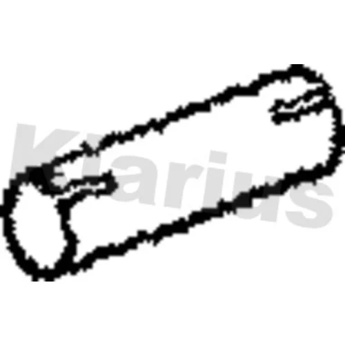 Výfukové potrubie KLARIUS 110419