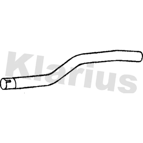 Výfukové potrubie KLARIUS 120244