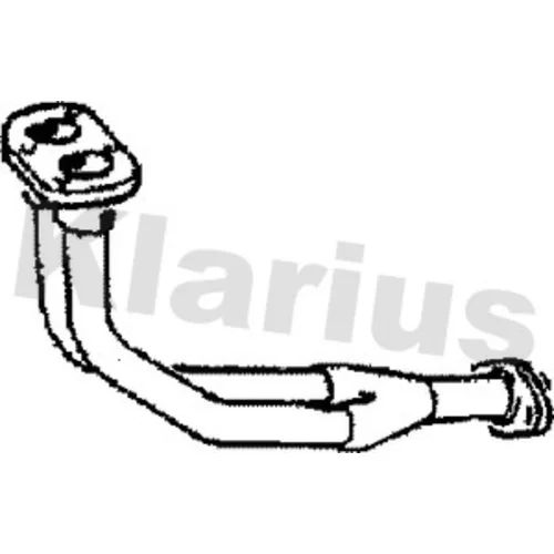 Výfukové potrubie KLARIUS 130265