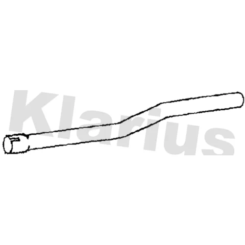 Výfukové potrubie KLARIUS 150485