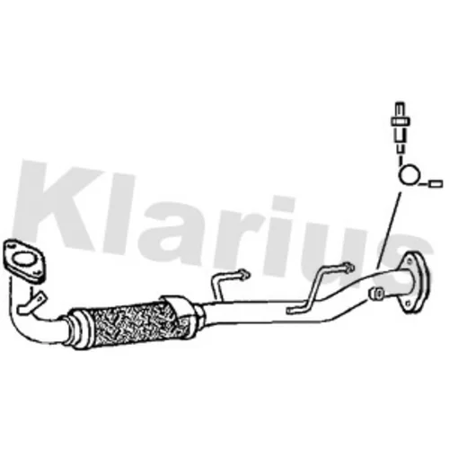 Výfukové potrubie KLARIUS 301373