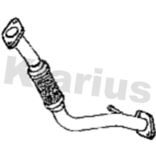 Výfukové potrubie KLARIUS 302139