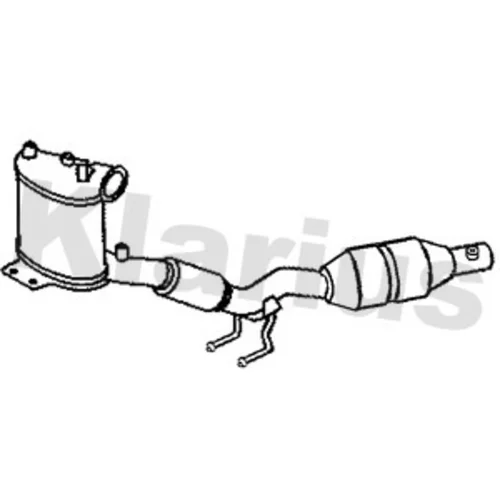 Filter sadzí/pevných častíc výfukového systému KLARIUS 390398