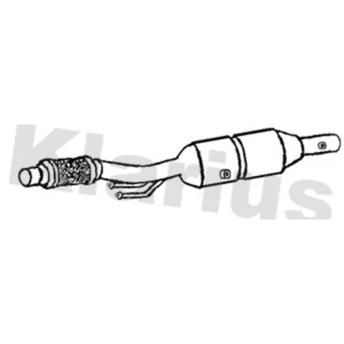 Filter sadzí/pevných častíc výfukového systému KLARIUS 391024