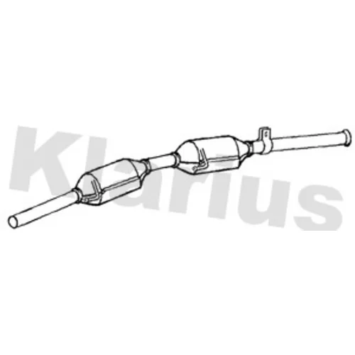 Výfukové potrubie KLARIUS RN1161J