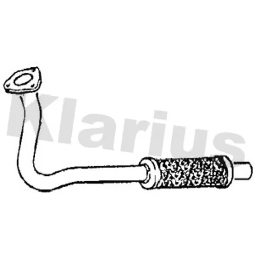 Výfukové potrubie KLARIUS 110375