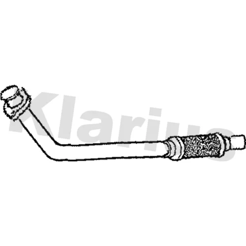 Výfukové potrubie KLARIUS 130346