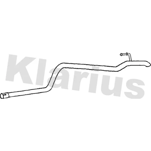 Výfukové potrubie KLARIUS 160211