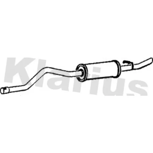 Koncový tlmič výfuku KLARIUS 230040