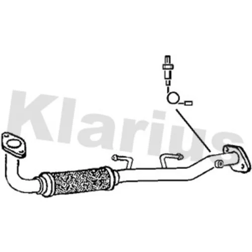 Výfukové potrubie KLARIUS 301389