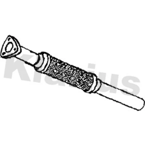 Výfukové potrubie KLARIUS 301707