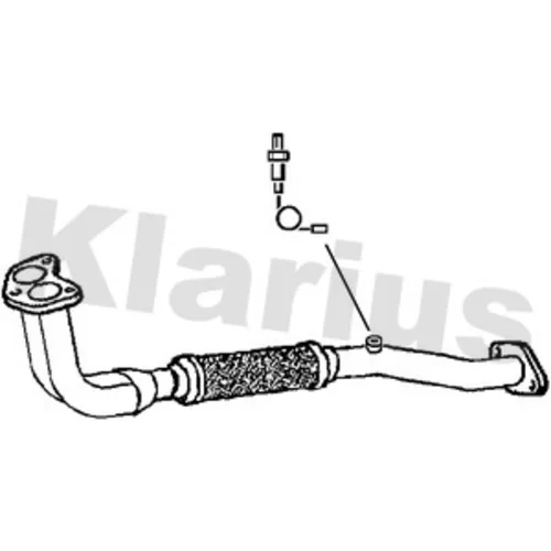 Výfukové potrubie KLARIUS 301907