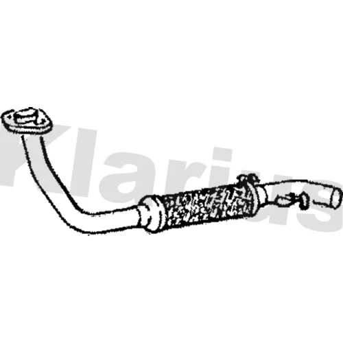 Výfukové potrubie KLARIUS 120068