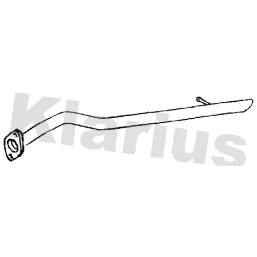 Výfukové potrubie KLARIUS 143038