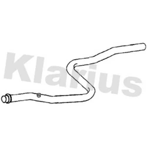 Výfukové potrubie KLARIUS 143097