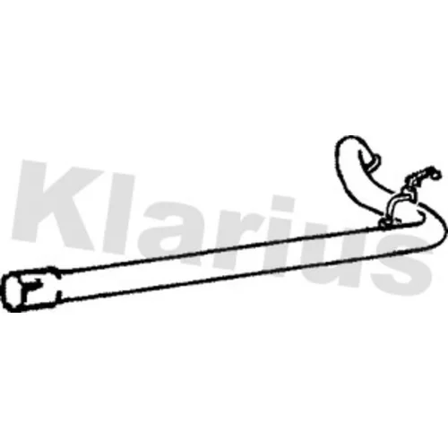 Výfukové potrubie KLARIUS 150254