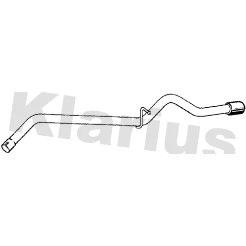 Výfukové potrubie KLARIUS 150465