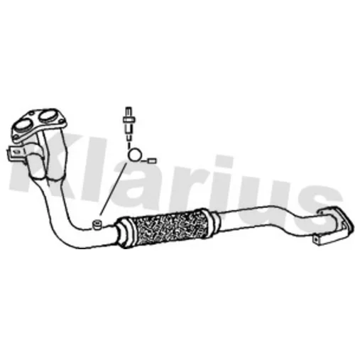 Výfukové potrubie KLARIUS 301425