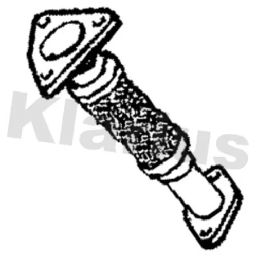 Výfukové potrubie 302267 /KLARIUS/ - obr. 1