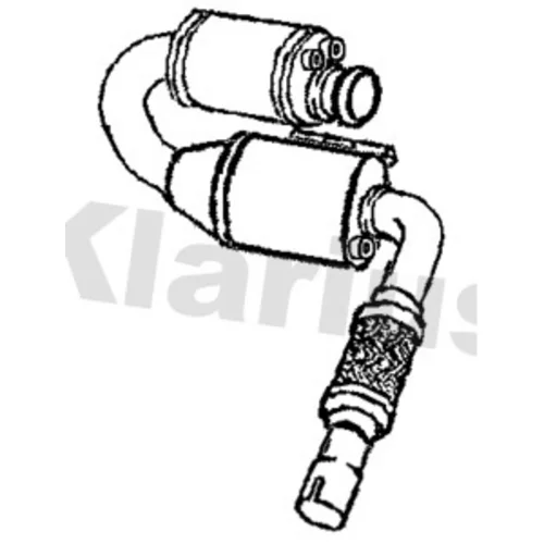 Filter sadzí/pevných častíc výfukového systému KLARIUS 390539