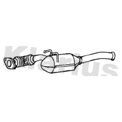 Filter sadzí/pevných častíc výfukového systému KLARIUS 390935